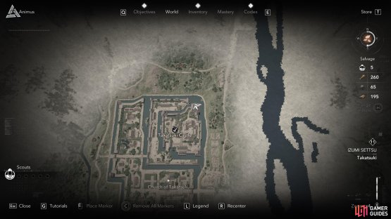 Takatsuki Castle Legendary Chest location