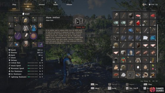 You have quite a few inventory slots, but there’s a lot of gear you’ll need…