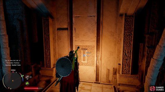 Press a button to activate a lift,