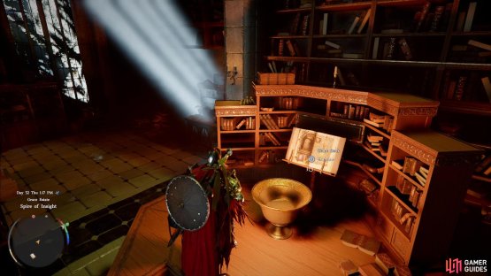 Read the Giant Book to get a riddle,