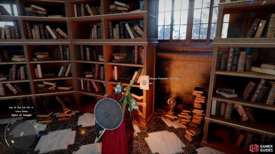 Grab the &ldquo;Alchemy Formula: Gold Bar&rdquo; off a bookshelf,