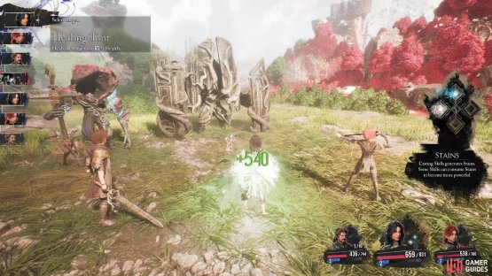 use it to recover 30%, 65% or 100% Health, depending on how upgraded the Tint is.