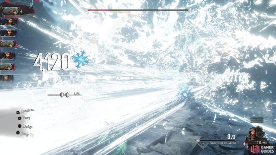 Be sure to avoid his ice attack, however, as it packs quite the punch!