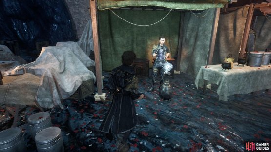 Tom has the Weird Pictos, and you&rsquo;ll find him in the first tent on your left.