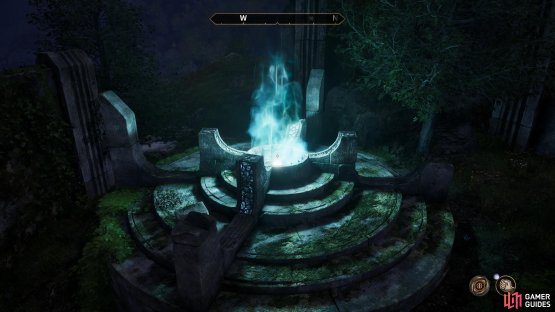Ayleid Wells are found in elven ruins - either part of larger ruins or as standalone remnants. Their blue glow make them easy to spot at a distance&hellip; from above, and at night, especially.