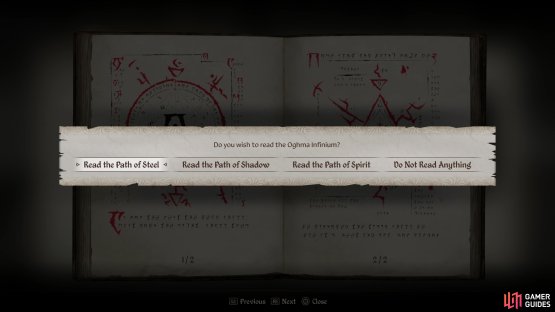 a tome which can be used to boost a selection of attributes and skills, depending on which path you choose.