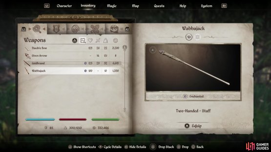 Return to the unpredictable Sheogorath and he&rsquo;ll give you the Wabbajack.