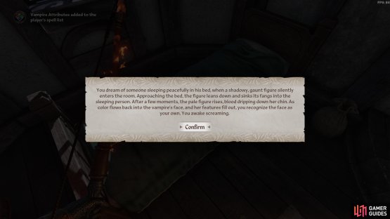 Receiving this message means that you are now a vampire of the night.
