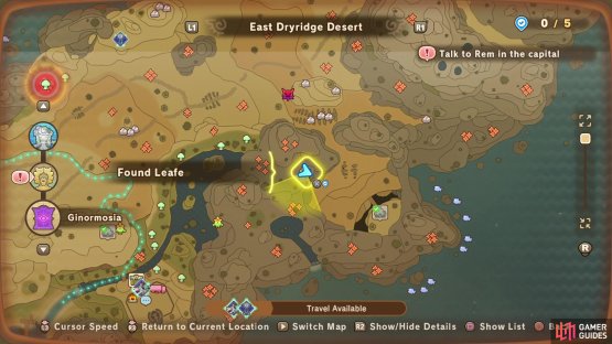 You&rsquo;ll find the third Leafe to the northeast of the second one.