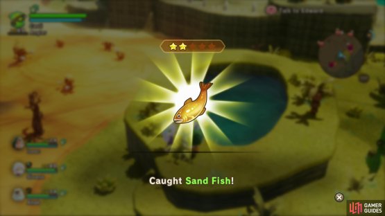 A fairly elusive fish, you can find it in a body of fresh water in the West Dryridge Desert, Ginormosia.