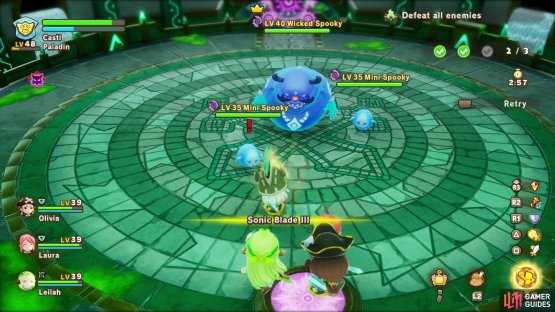 while Ba&rsquo;reng Shrine is haunted by a Wicked Spooky.