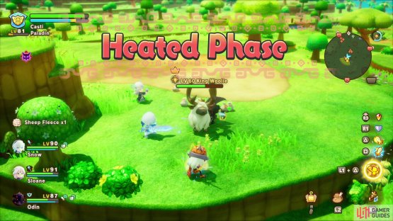 Once you&rsquo;ve raised the West Greatgut Plains to Area Rank 5+ you will always find a King Woolie on a hill west of Buffalo Base.