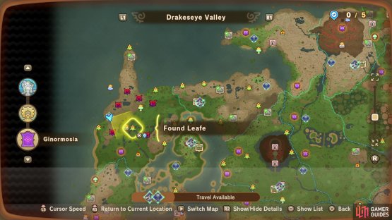 This Leafe&rsquo;s location on the map.