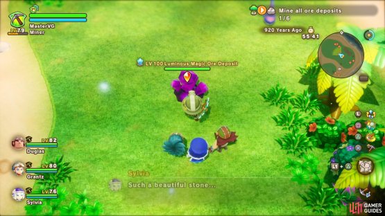 You can sometimes find Magic Ore nodes in Treasure Groves.