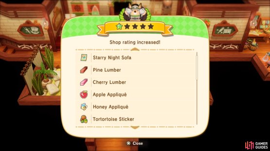 Complete the requests to unlock more items and recipes in Marco&rsquo;s Shop.