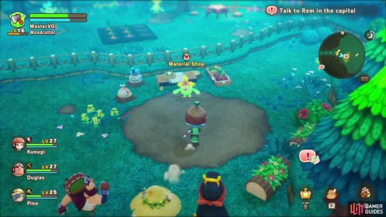 The one is gotten from the Material Shop in Lulab Forest.
