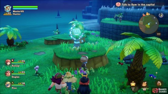 It&rsquo;s in the grassy area in the northeastern corner of the region.