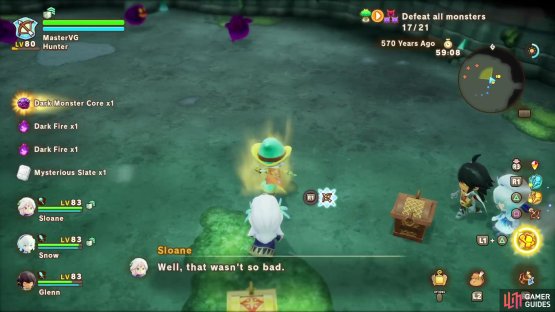 Mysterious Slates are one of the postgame activities in the game.