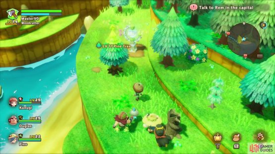 It&rsquo;s on the southern end of the region, behind the two massive forests on the map.