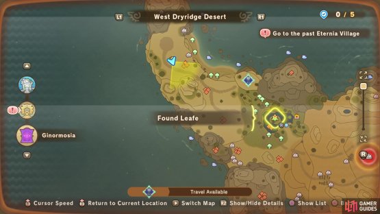 The second Leafe is found just southeast of the tower.