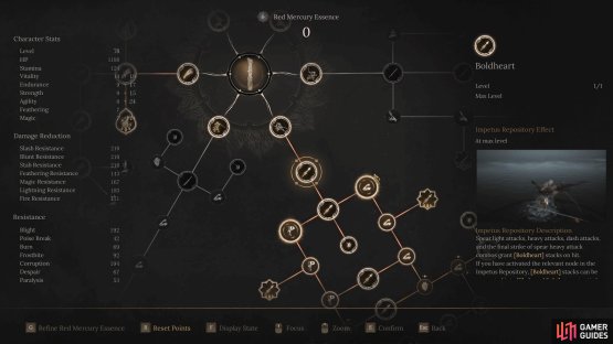 Every attack with Boldheart places a  Boldheart stack on the enemy. 