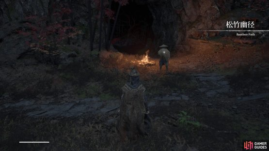 And then speak to him outside the cave to Ferryman’s Overlook, where the storyteller is.