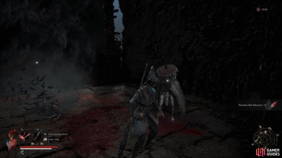 You&rsquo;ll find the Warrioress near the boss door at the back of the Burning Cave.