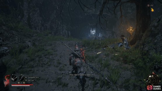 You can find Xuanyangzi near the Burning Cavern shrine near Reverent Temple.