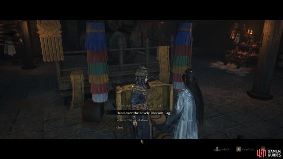 You&rsquo;ll have a series of choices based on what items you may have on you.