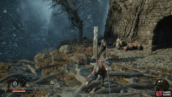 Head to the back of the ruined temple at the top of Hillswatch to find Li Dango and Sun Kewang.