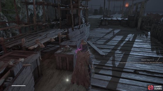 While Serpent&rsquo;s Fang is found as part of Li Dango&rsquo;s questline.