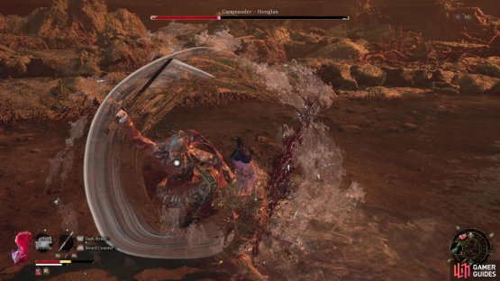 Don&rsquo;t try to deflect Spinning Slash, there are too many strikes to make it effective.
