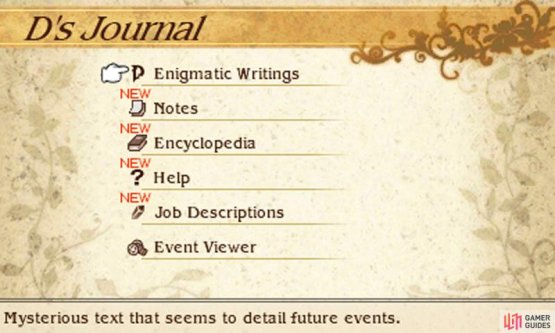 Those interested in the game’s lore can spend many additional hours perusing the contents of D’s Journal.