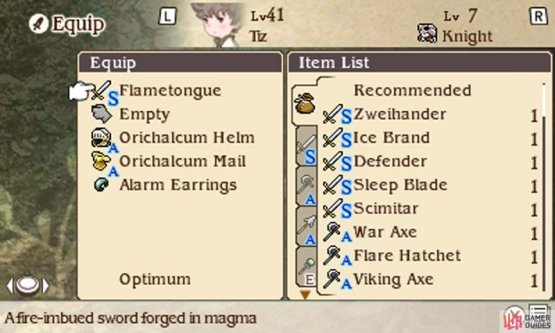 With an S Rank in swords, you can be sure you&rsquo;re getting the most from your epic sword!