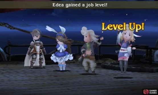 Levelling Up is good; even the characters agree with their happy dances.