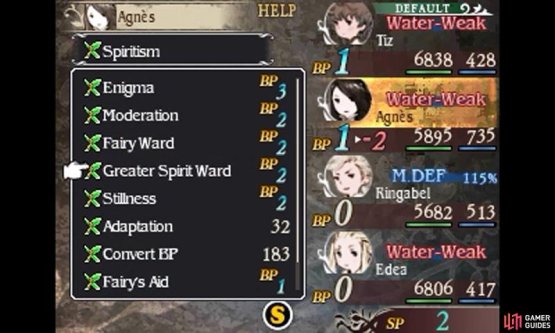Often, even the most powerful enemy attacks can be blocked with the appropriate elemental protection.