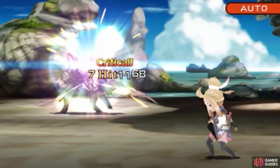 Once you&rsquo;ve become suitably powerful, you can switch to Auto-Battle to speed things up.