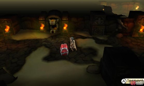 Try to open chests while standing away from the statues. Because the gas can still blind you as you&rsquo;re opening a chest (and the text prompt appears on-screen)! 