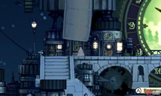 If you forgot where the magic store is, it’s found to the left of the giant clock in the center of the city (or check the bottom screen).