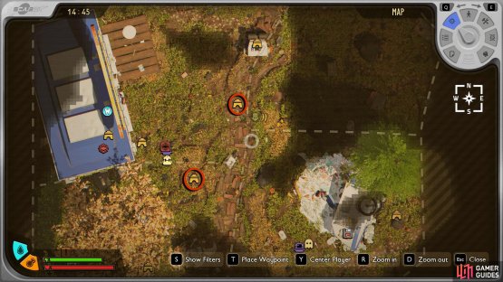 There are two entrances to the Hatchery Anthill; South and North.