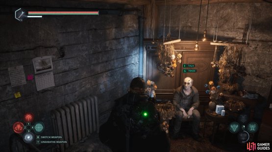 Here, you&rsquo;ll find Ernest Caddell who&rsquo;ll give you a key to progress further into the forest.