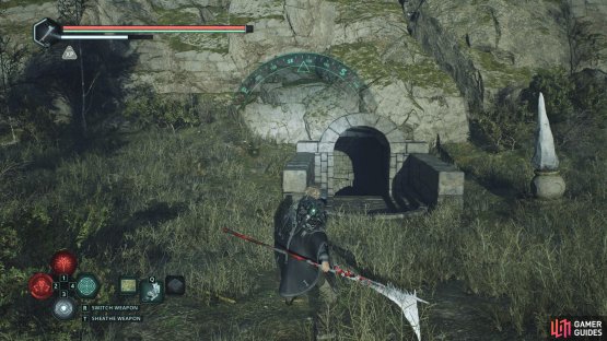 Enter the secret training ground to collect your loot.