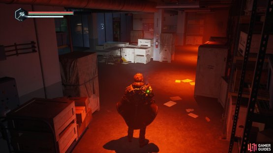 If you return to the Library, you will find the basement empty, and the NPCs managing to get away from the Civil War. Image via Gamer Guides / Nacon.