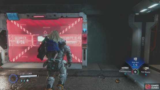 The Red Zone door is pretty much on the main path, so it&rsquo;s hard to miss.