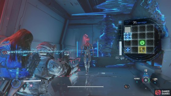The Red Zone here is pretty much a gauntlet of enemies.