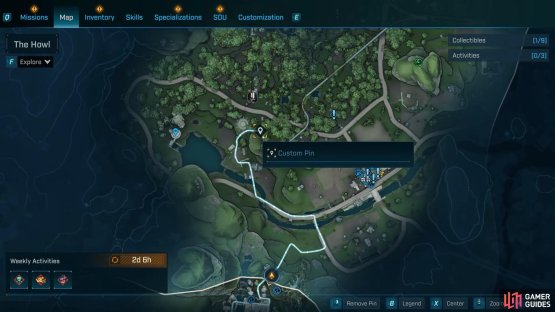 The Kit Hole map location