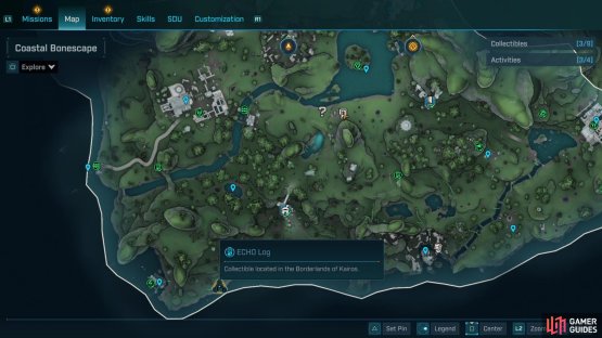 Follow the beach to the west of the Crimson Resistance HQ.