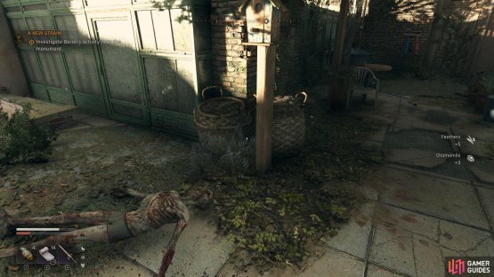 You can also find feathers in bird boxes in Old Town, inside animal pens in the farmlands, and on several of the hunter towers safe spots in National Park and other areas of the map. Image via Gamer Guides / Techland.
