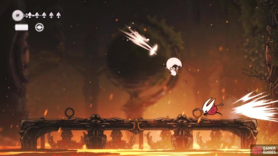 be wary of her two-stage leap and dive followup attack.