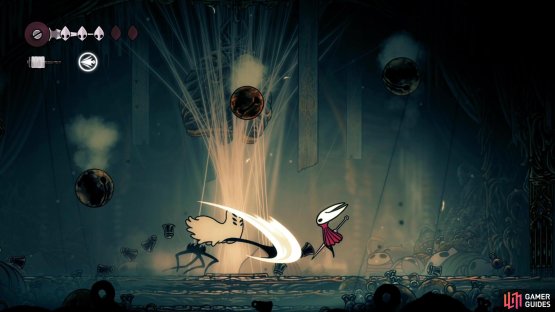She also only uses the running flurry attack, which hurts a lot.